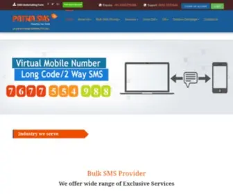 Patnasms.com(Affordable SMS Service Provider in Patna) Screenshot