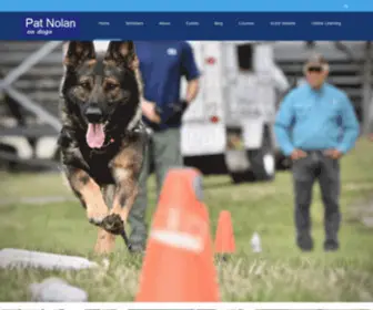 Patnolan.com(On Dogs) Screenshot