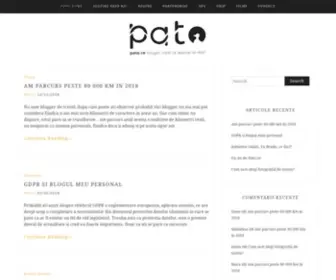 Pato.ro(Blogul lui PatoPato Basil) Screenshot