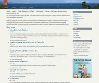 Patocarr.com(Página personal de Patricio Carr) Screenshot