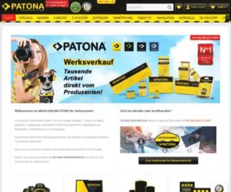 Patona.de(Ersatzakkus und Zubehör für Digicam) Screenshot