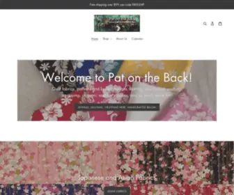 Patontheback.net(You deserve a Pat on the Back) Screenshot