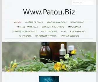 Patou.biz(Accueil) Screenshot