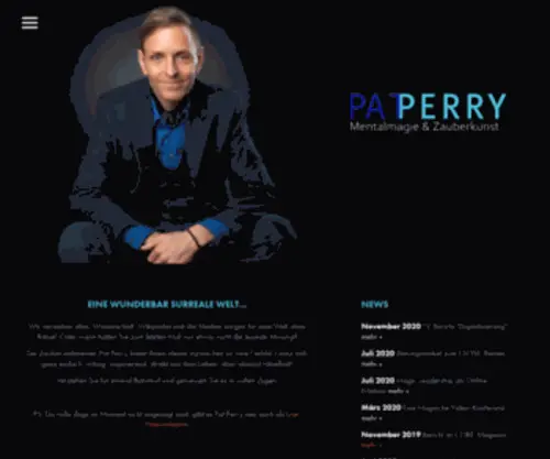 Patperry.ch(Zauberer Pat Perry) Screenshot