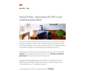 Patpohler.com(Real Estate APIs) Screenshot
