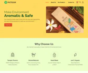 Patram.co(Buy Online Handmade Aushadhi Incense Sticks) Screenshot