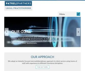 Patrelipartners.com(Patreli Partners) Screenshot