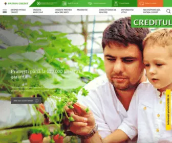 Patriacredit.ro(Patria Credit este o instituție financiară nebancară (IFN)) Screenshot
