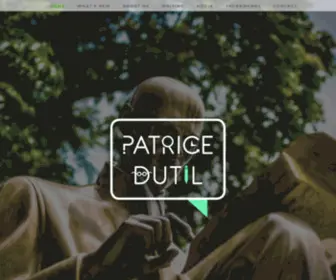 Patricedutil.com(Patrice Dutil) Screenshot