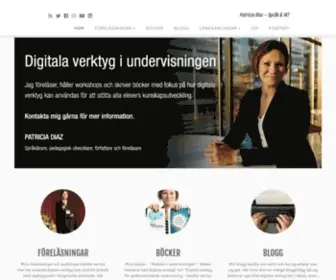 Patriciadiaz.se(Språk & IKT) Screenshot
