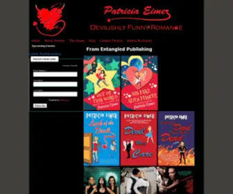 Patriciaeimer.com(Patricia Eimer's Author Page) Screenshot