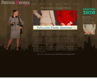 Patriciaherrera.cl(Uniformes para Empresa) Screenshot