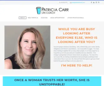 Patricialifecoach.com(Life Coach) Screenshot