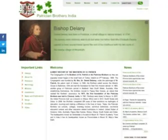 Patricianbrothersindia.com(CakePHP) Screenshot