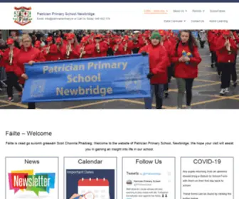 Patricianprimaryschool.ie(Fáilte) Screenshot