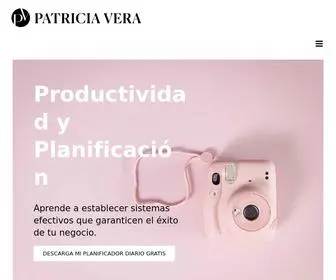 Patriciaveras.com(Patricia Vera) Screenshot