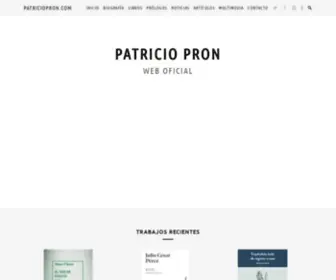 Patriciopron.com(Inicio) Screenshot