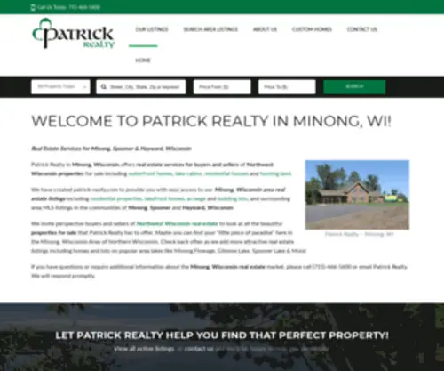 Patrick-Realty.com(Patrick Realty) Screenshot