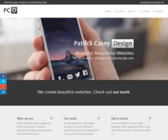 Patrickcaseydesign.com(Call for Beautiful) Screenshot