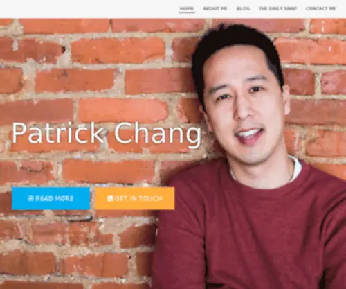 Patrickchang.com(Patrick Chang) Screenshot