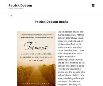 Patrickdobson.com(Author, writer, scholar) Screenshot