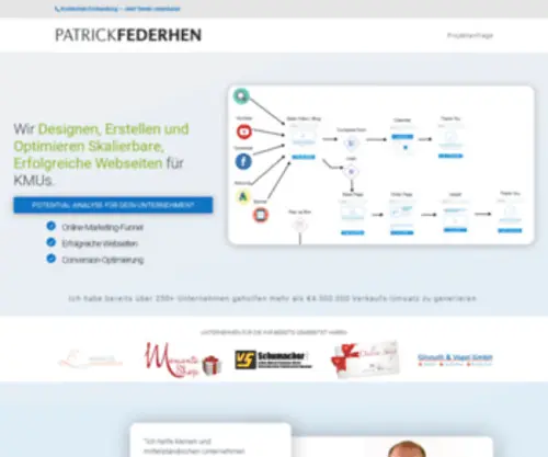 Patrickfederhen.de(Online) Screenshot