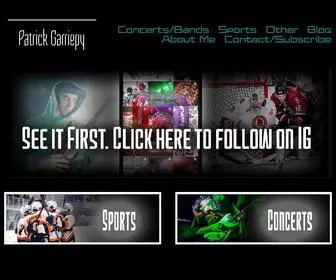 Patrickgarriepy.com(Patrick Garriepy Photography) Screenshot