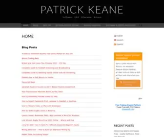 Patrickkeane.me(Patrick Keane) Screenshot