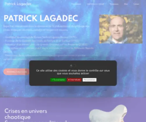 Patricklagadec.net(Présentation générale) Screenshot