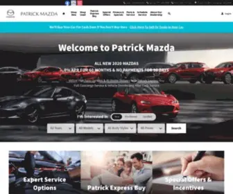 Patrickmazda.com Screenshot