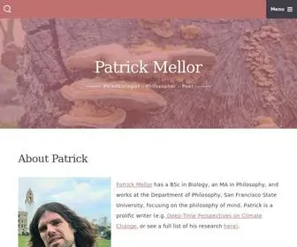 Patrickmellor.org(Paleobiologist) Screenshot