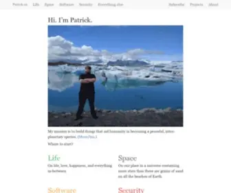 Patrickmn.com(Patrick Mylund Nielsen) Screenshot