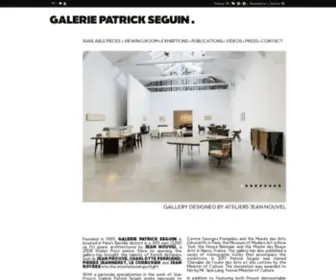 Patrickseguin.com(Jean Prouvé) Screenshot