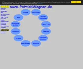 Patrickwagner.de(Von) Screenshot