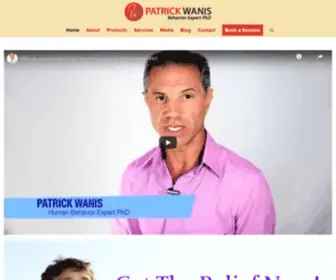 Patrickwanis.com(Relationship Expert) Screenshot