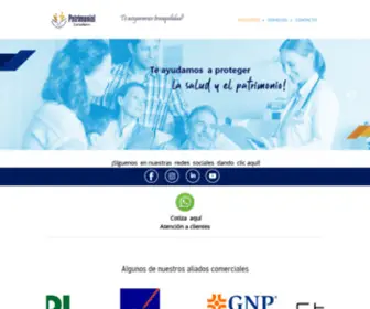 Patrimonial.com.mx(Patrimonial Consultores) Screenshot