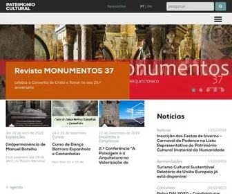 Patrimoniocultural.gov.pt(DGPC) Screenshot