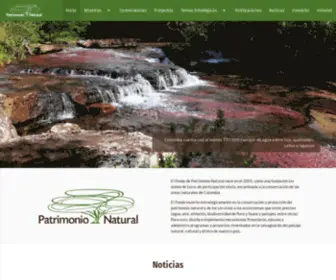 Patrimonionatural.org.co(Trabajamos por el patrimonio natural de Colombia) Screenshot