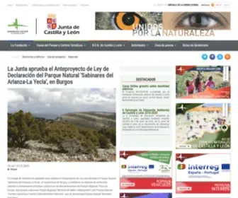 Patrimonionatural.org(Castilla y león) Screenshot