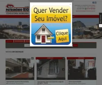 Patrimoniorio.com.br(Patrimônio Rio Imobiliaria) Screenshot