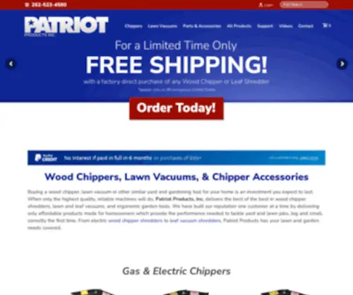 Patriot-Products-INC.com(Patriot Products Inc) Screenshot