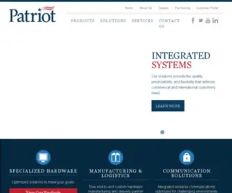 Patriot-Tech.com(Patriot technologies) Screenshot