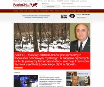 Patriot24.net(Wiadomo) Screenshot