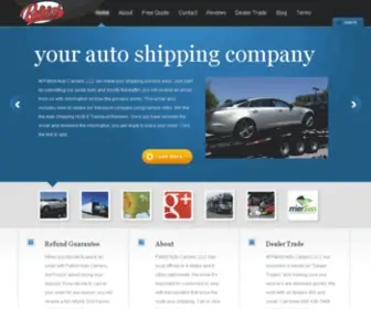 Patriotautocarriers.com(Auto Transport Company) Screenshot