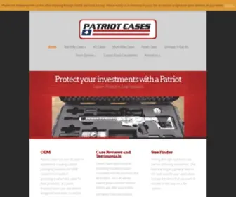 Patriotcases.net(AR 15 Case) Screenshot