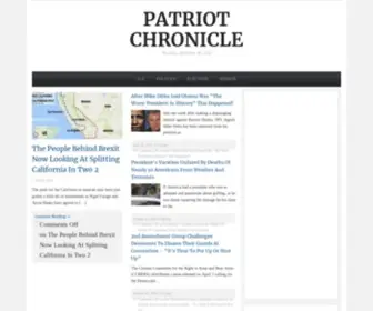 Patriotchronicle.com(Patriotchronicle) Screenshot