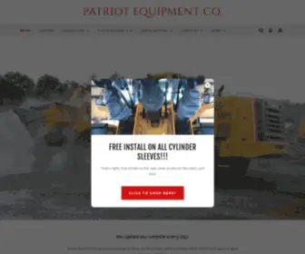 Patriotequipmentsupplies.com(Patriot Equipment Co) Screenshot