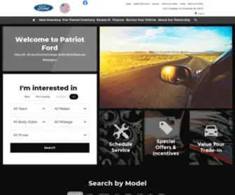 Patriotfordwhiteville.com(Patriot Ford) Screenshot