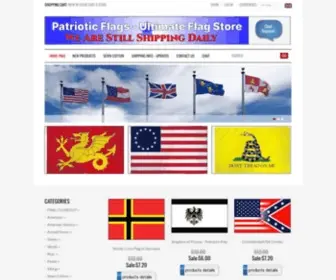 Patriotic-Flags.com(Patriotic Flags) Screenshot