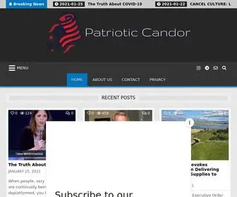 Patrioticcandor.com(Patriotic Candor) Screenshot